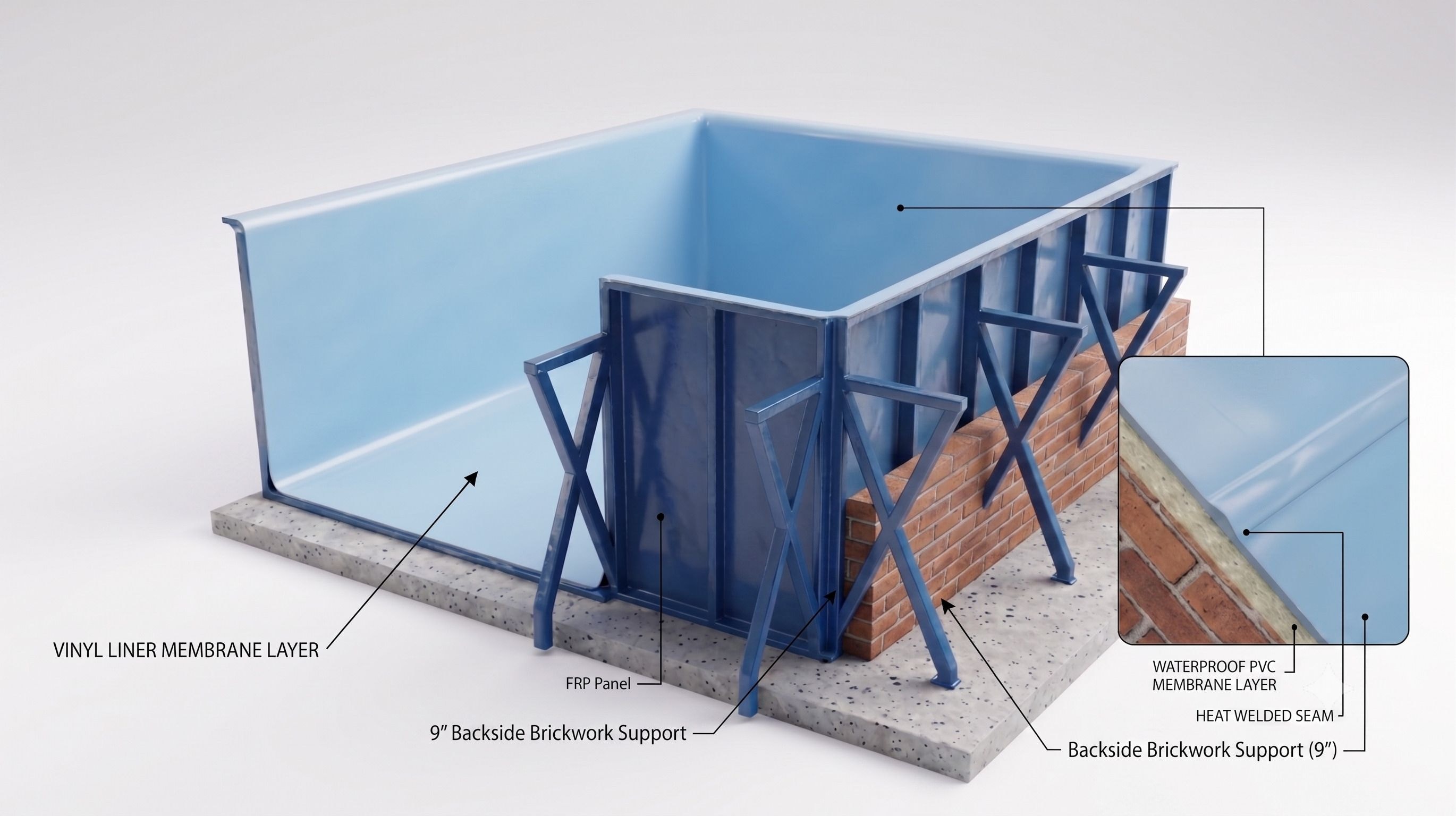 FRP Liner Pool